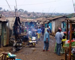 Kibera, one of Nairobi's informal settlements